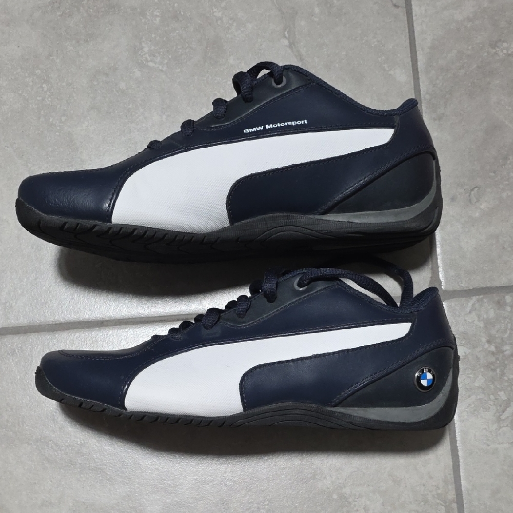 Puma Kids Sneakers - Navy and White